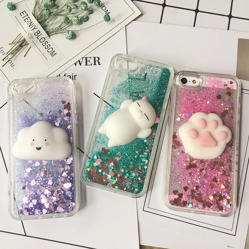 Soft case Silikon TPU Motif Kucing Squishy 3D Untuk iphone 13 12 11 Pro Max XS XR 8plus 12pro12pro Max 7 8 Plus X XS XR XSMAX