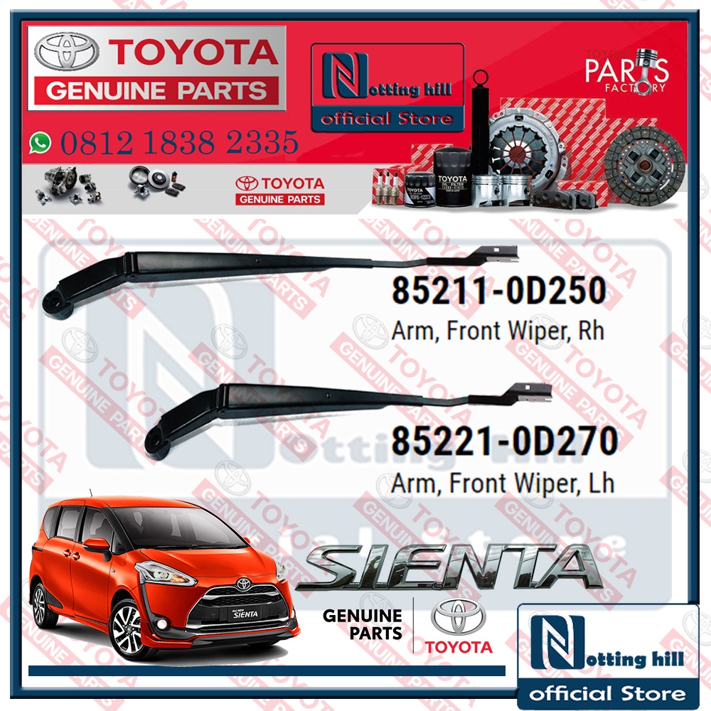 Wiper Arm / Tangkai wiper Toyota sienta
