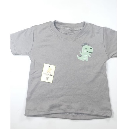 Winteku Kaos PENDEK -Atasan Kaos PENDEK  Motif Dino Boy