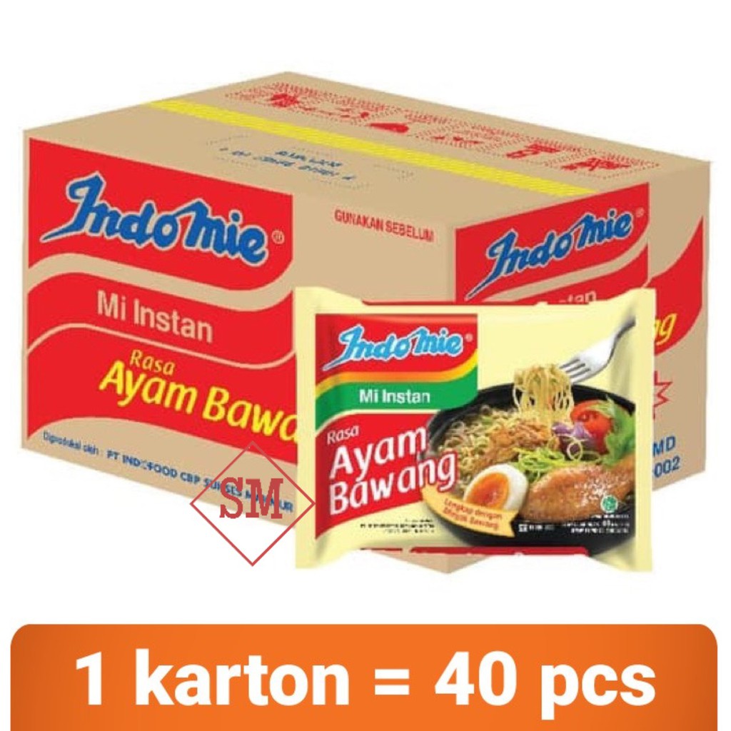 

INDOMIE AYAM BAWANG 69gr/ 40 pcs
