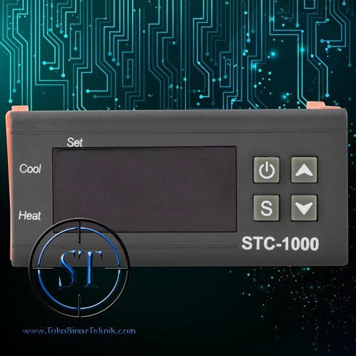 Digital Temperature Controller STC-1000 AC 220V Thermostat With Sensor Regulator Control STC1000 STC 1000  Untuk Mesin Tetas Telur Aquarium