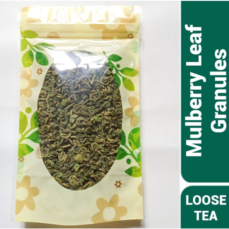 Mulberry Leaf Granules / Teh Daun Murbei Premium Quality - 25 Gram