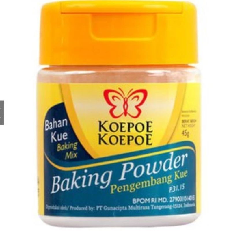 

Koepoe Koepoe Baking Powder 45gr