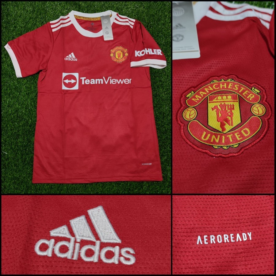 JERSEY SEPAK BOLAFUTSAL MU. HOME 2021-2022 GRADE ORI