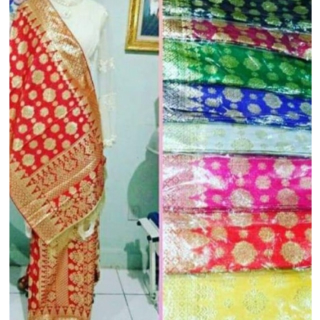 Songket mesin palembang