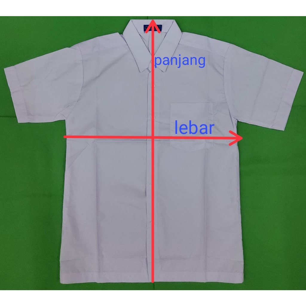 Baju Seragam Sekolah Merk SERAGAM Baju Putih SMP, SMA/SMK &amp; Polos