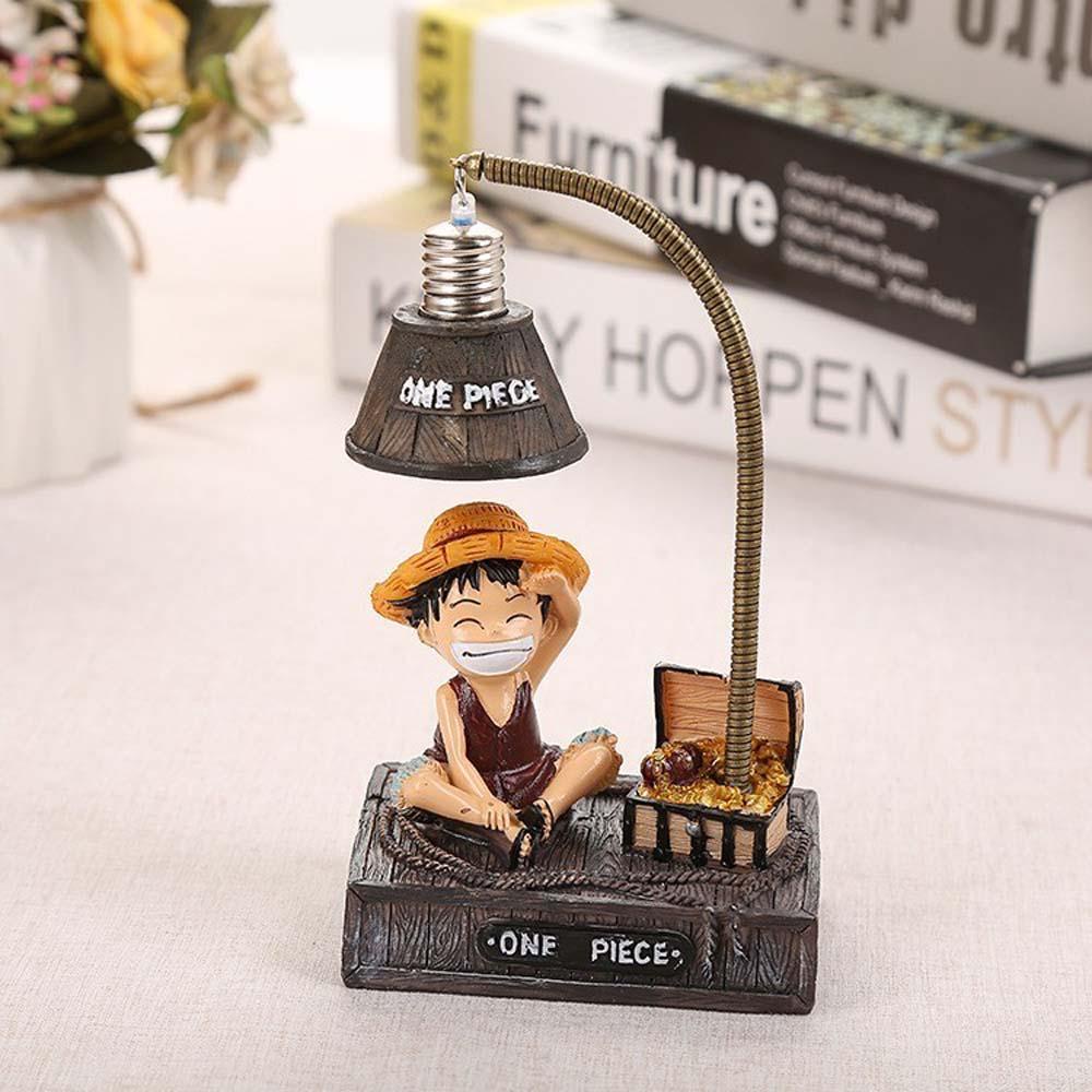 Lanfy Lampu Tidur Lampu Anime Lucu Model Resin Mainan Dekorasi Desktop Model Anime Action Figurine