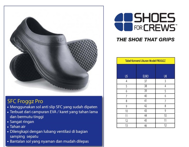 shoe for crews