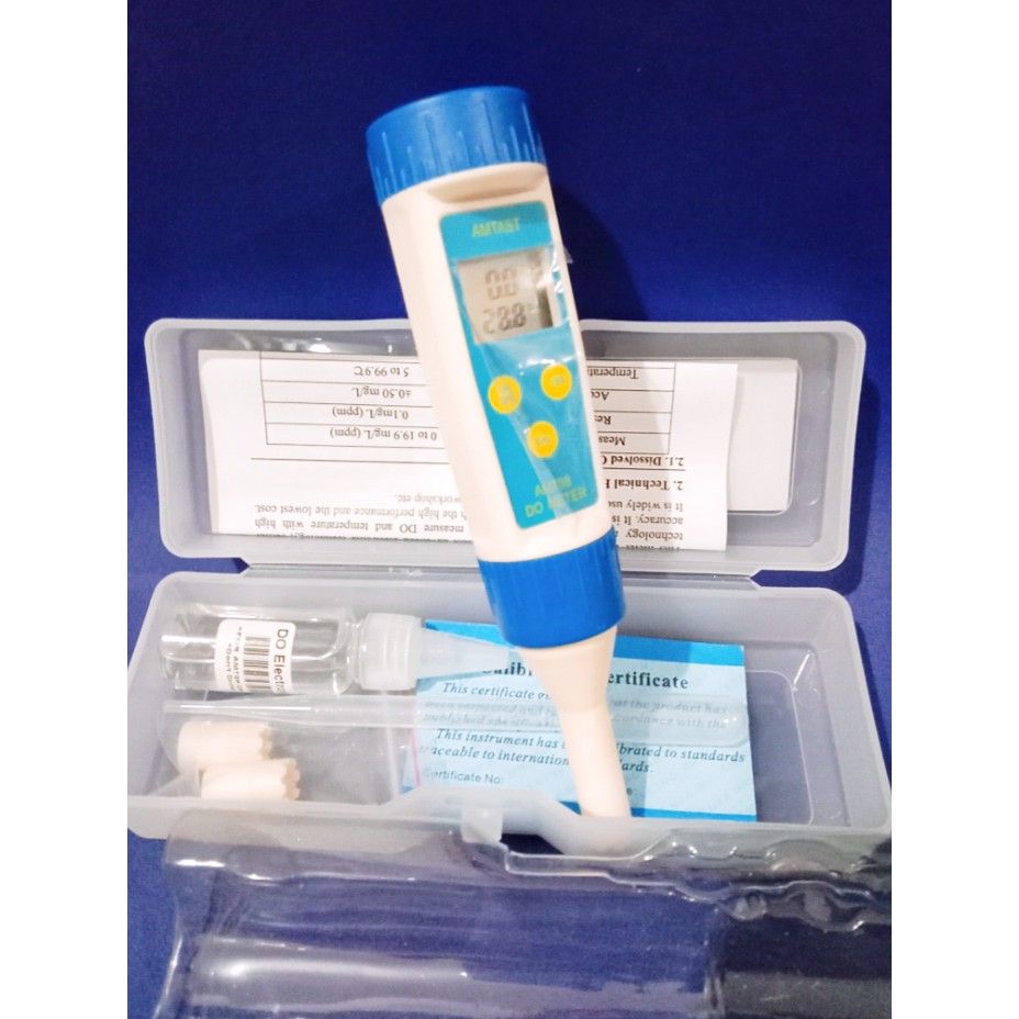Waterproof Portable DO Meter Amtast MT-08