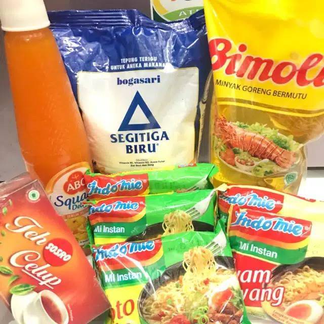 

Paket sembako mini tanpa beras