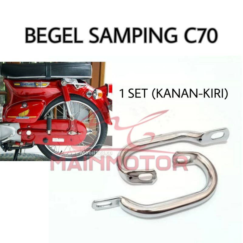 BEGEL SAMPING HONDA C70 SET