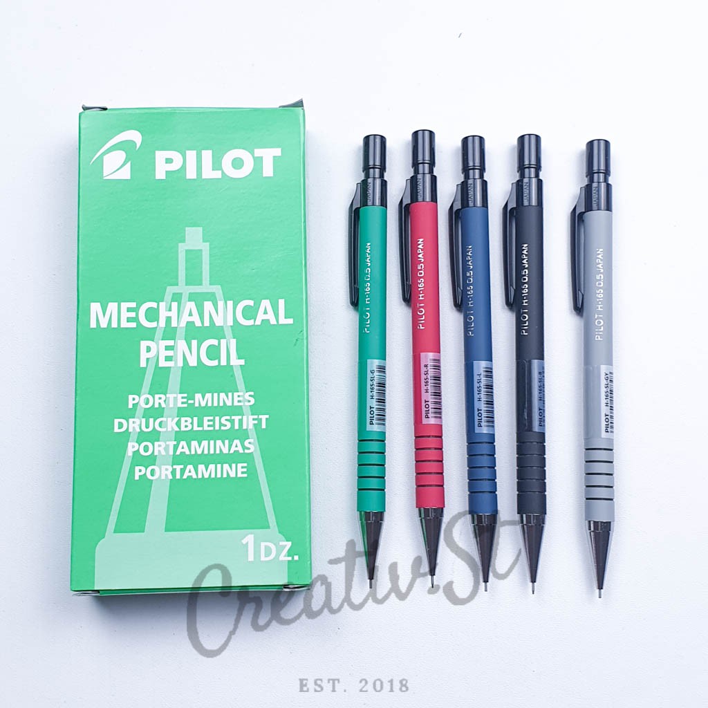 

Pilot Pensil Mekanik H-165 0.5 Mm Mechanical Pencil