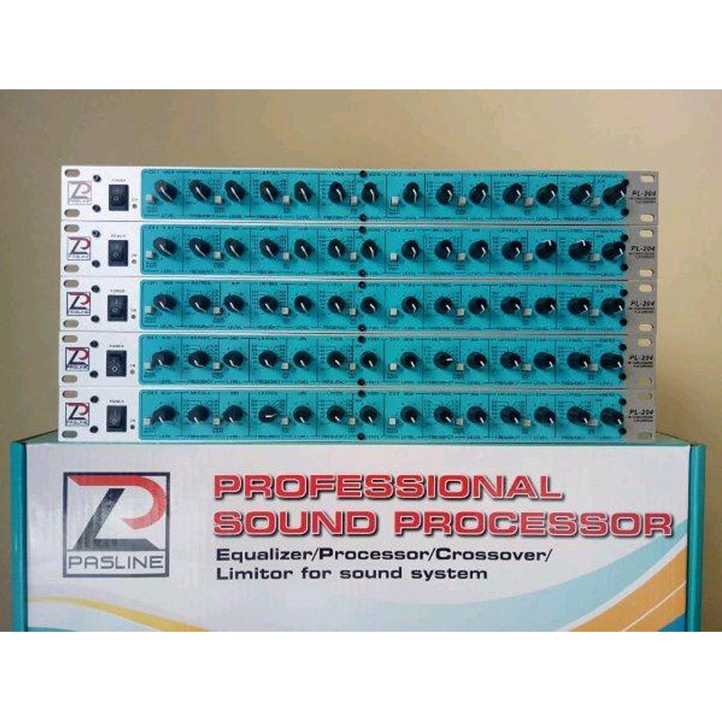 Crossover Pasline PL204 Pasline PL-204 Pasline PL 204 SUB OUT 4 Way Stereo Original