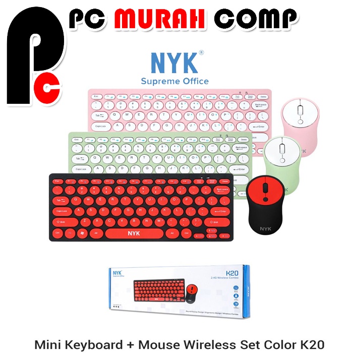 NYK KEYBOARD WIRELESS K20