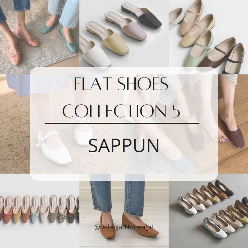 SAPPUN Flat Shoes - Collection 5
