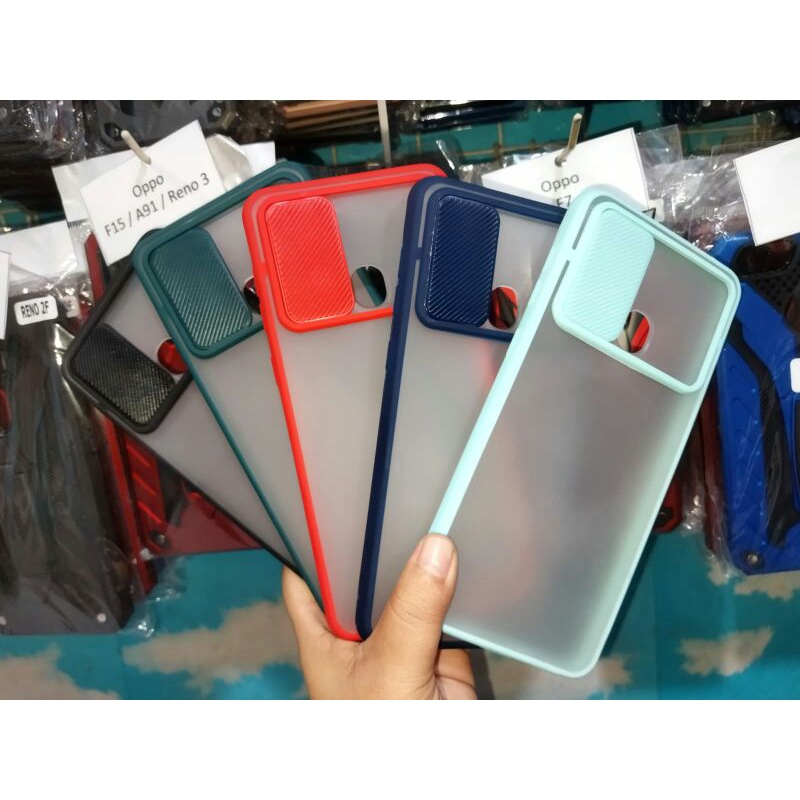 Samsung A21S CASE BUMPER CHOICE+PROTEKTOR PENUTUP KAMERA