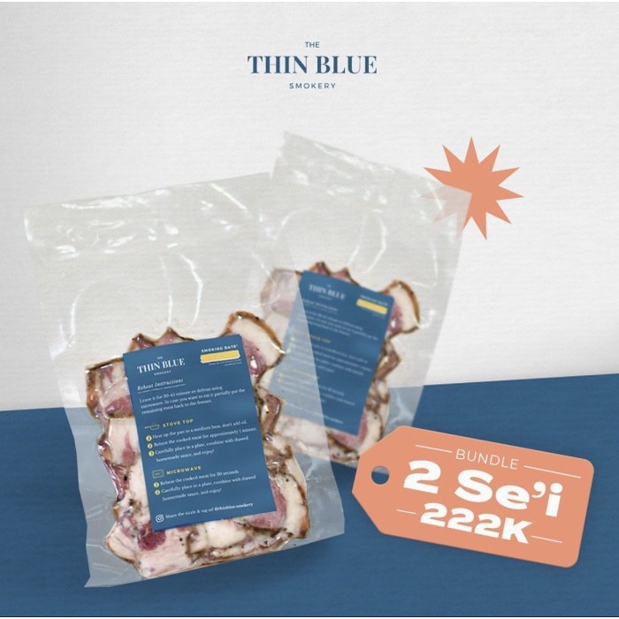

Bundling Package 2 Pax - Sei Sapi Frozen 250 Gr + Sambal + Kuah Kaldu - BARU