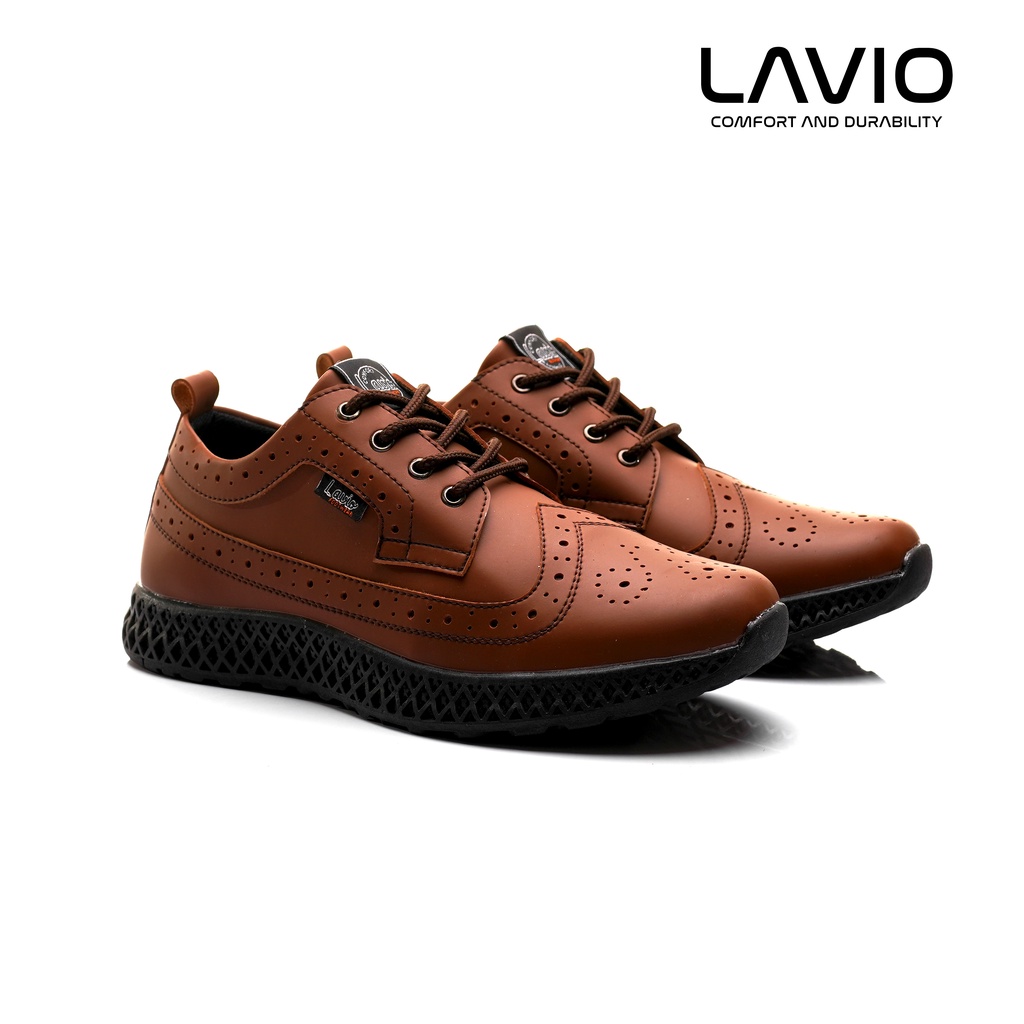 Sepatu Sneakers Casual Pria Keren Modis Lavio Cera