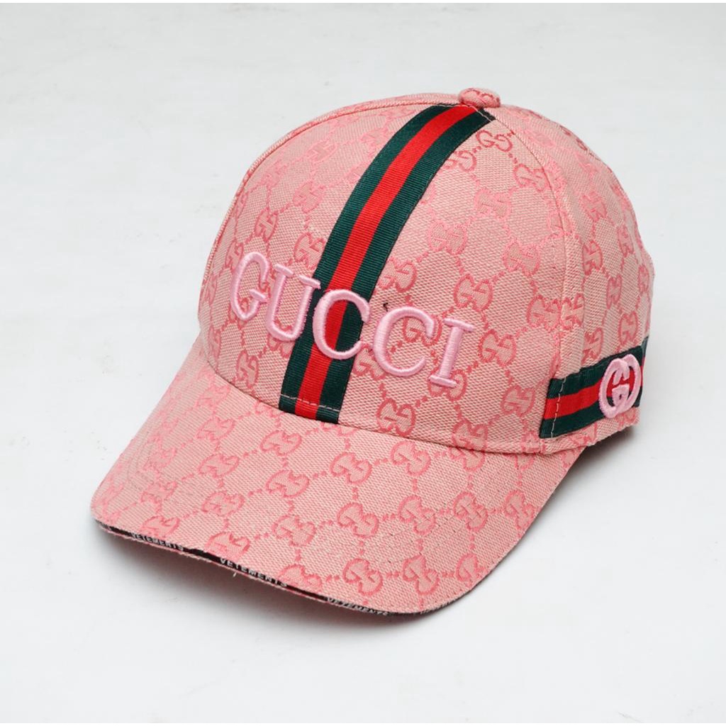 topi Gucci mirror import motif trapeze topi pria gucci baseball