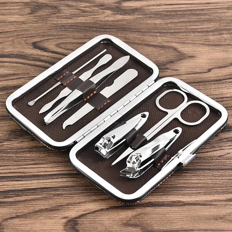 cod gunting kuku set 7 20 pcs nail art set manicure pedicure