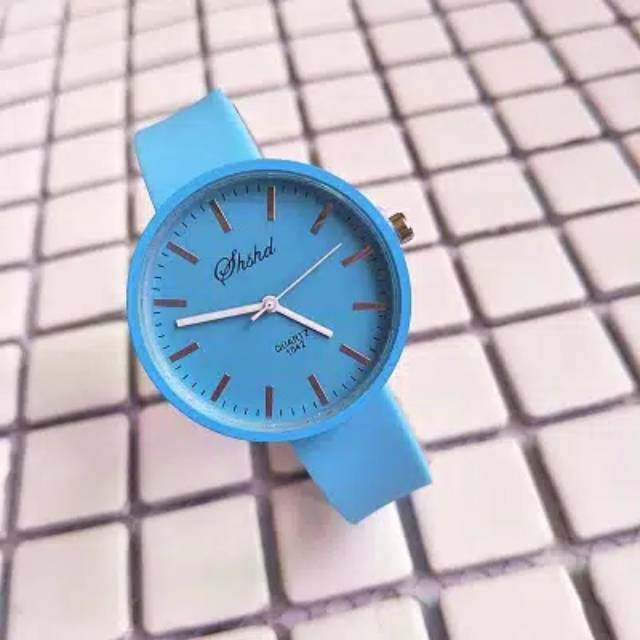 RM - Jam / Jam Tangan / Jam Tangan Wanita / Jam Tangan Analog Wanita  /  Jam Tangan  SHSHD -  Biru