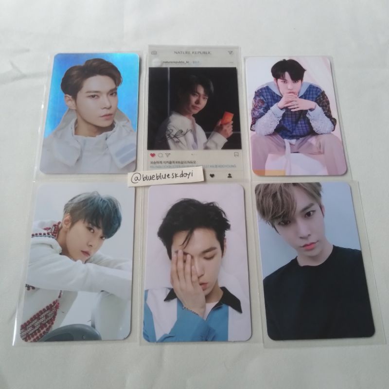 Photocard / PC NCT Doyoung awaken, holo deco neocity, fanparty, project keyring, nature republic, & 