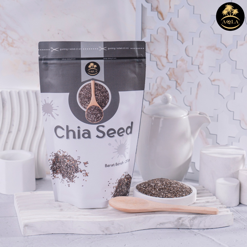 Chia seed organic Grade A Premium quality cia seed biji chia selasih chia sead untuk diet