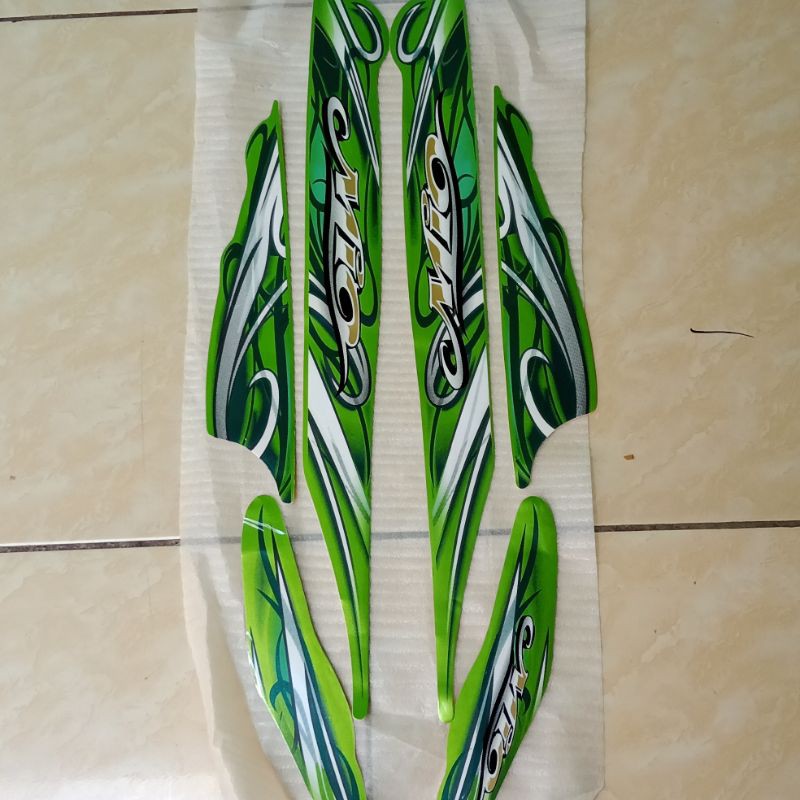 sticker stripping body Mio smile