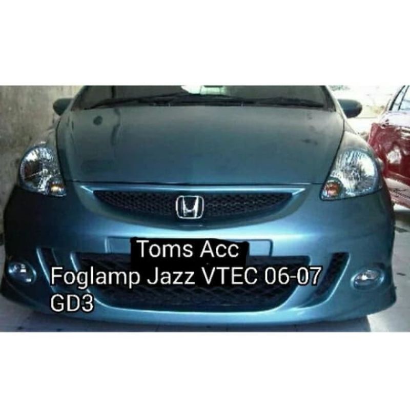 Foglamp Fog Lamp Jazz 2006 2007 GD3 VTEC Lampu Kabut Bumper Bahan Kaca
