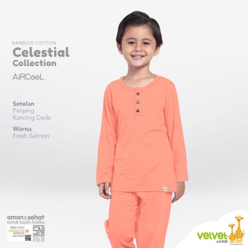 Velvet Junior Celestial collection setelan panjang