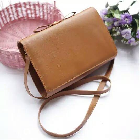 OTS 380 - tas wanita sling bag Zara Bow Pita / tas selempang / tas main / tas kerja / tas fashion