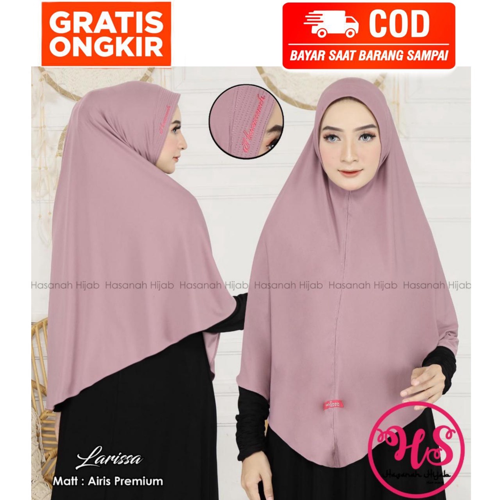JILBAB JUMBO HYGET PREMIUM DAN JERSEY AIRIS PREMIUM ORI ASHOLLU DAN HASANAH