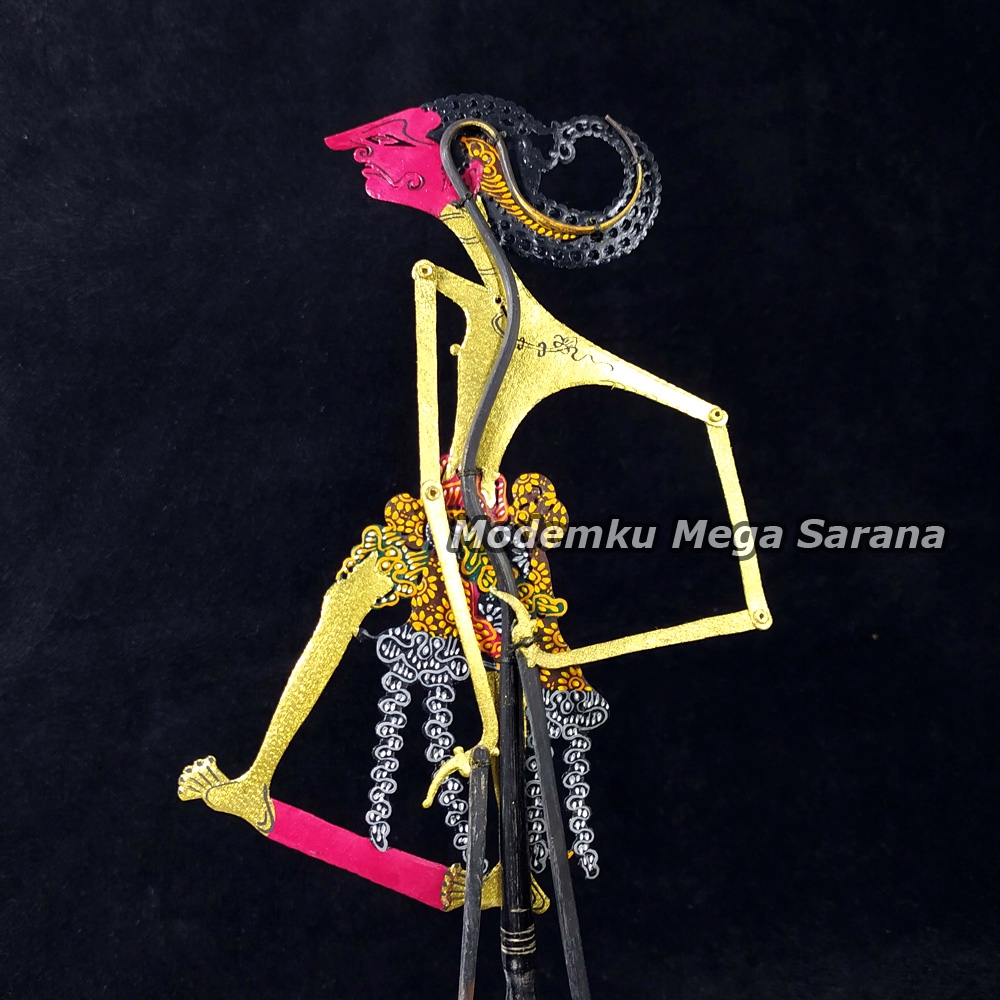 Miniatur Wayang Kulit Wisanggeni Caperan Mini Super