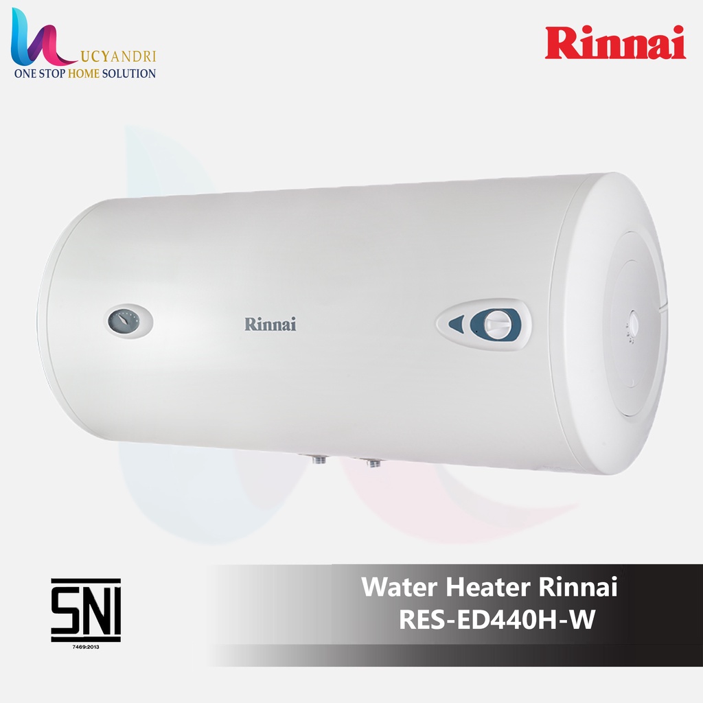 Water Heater Listrik Rinnai 50 Liter (Horizontal) RES-ED450H-W