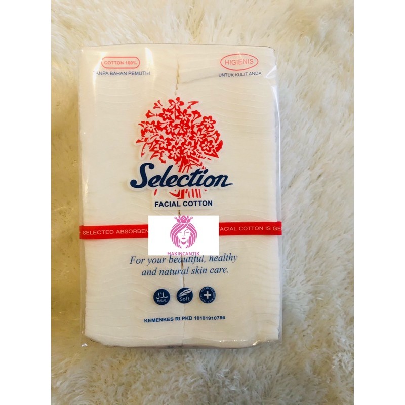 Kapas Wajah Selection 35gr/50gr/75gr/Round Facial cotton/Special Tebal Tipis