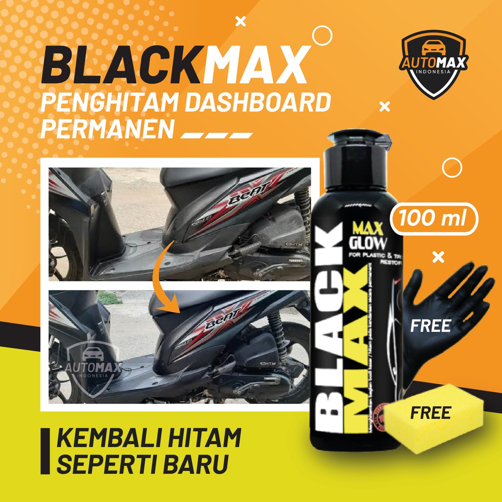 Penghitam body motor permanen 100% original anti air