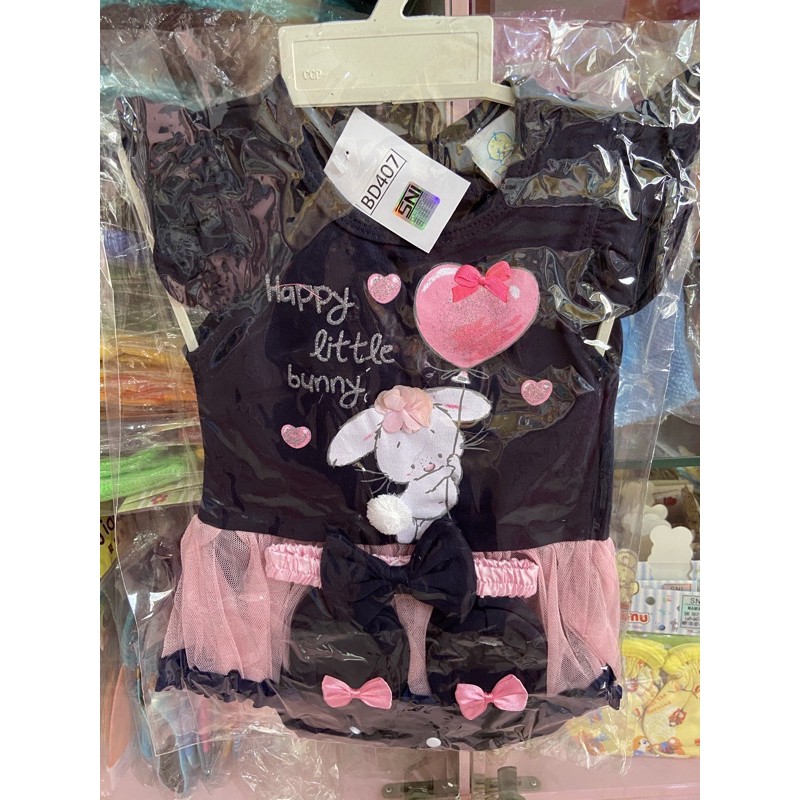 ❤ Baby Fashion ❤ 4in1 SET JUMPER TUTU + BANDANA + SEPATU PEREMPUAN 3-12BLN / BABY GIRL TILE SET