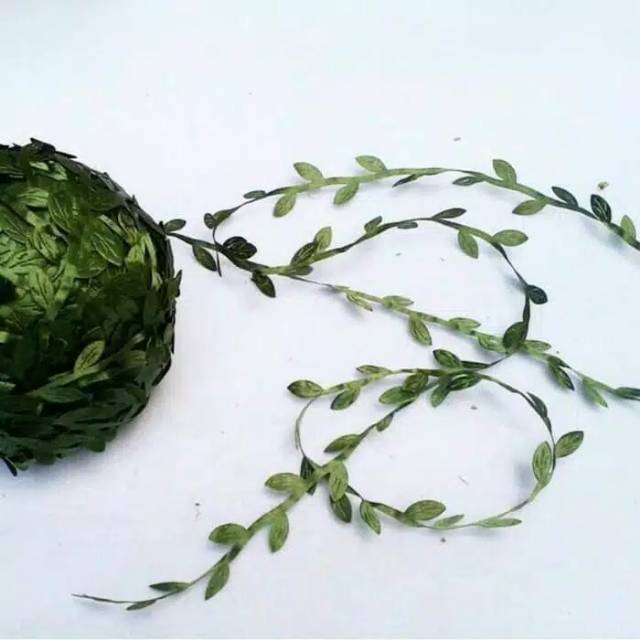 Daun rambat flower crown per setengah yard artificial dekorasi rustic