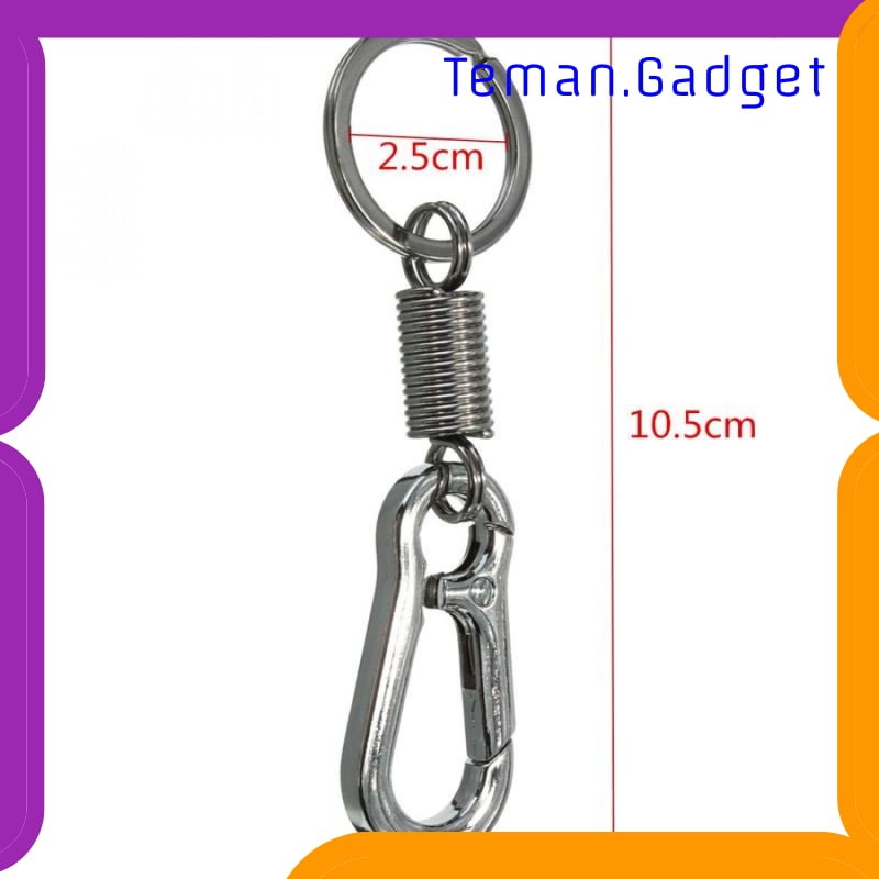 TG-ID037 OURPGONE KARABINER DENGAN PER STAINLESS STEEL - LC-1118-6