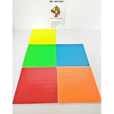 stiker Rubik 7x7 qiyi moyu yongjun mjfs jocubes kotak / square