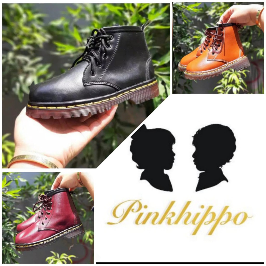 SEPATU BOOTS ANAK SEPATU KOBOI SEPATU KULIT ANAK LAKI LAKI