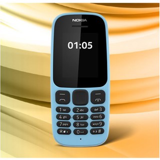HP NOKIA 105 DS 4MB/4MB HANDPHONE DUAL SIM-BIRU