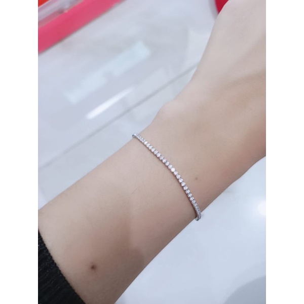 gelang serut mp listring / gelang perak asli silver925 lapis emas/ gelang fashion wanita import