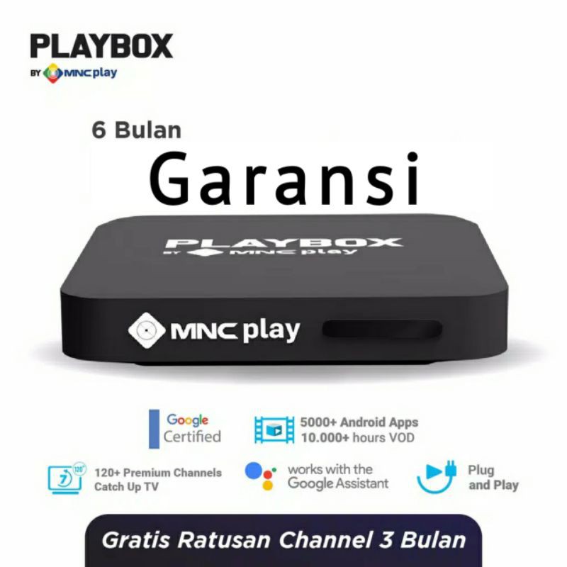 MNC Play - Playbox (Android Tv Box)