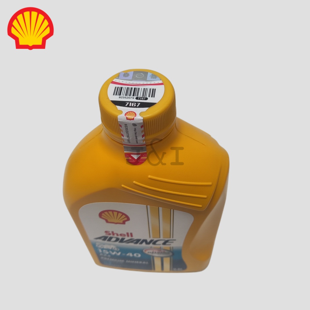 Oli Shell Advance AX5 15W-40 API SL JASO MA2 0,8 Liter