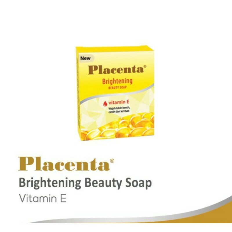 Placenta Brightening Soap 80gr