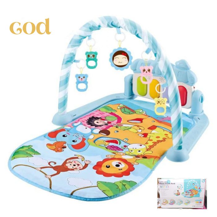 Baby Gym Playmate Alas Matras Mainan Bayi Set Music Piano Playgym