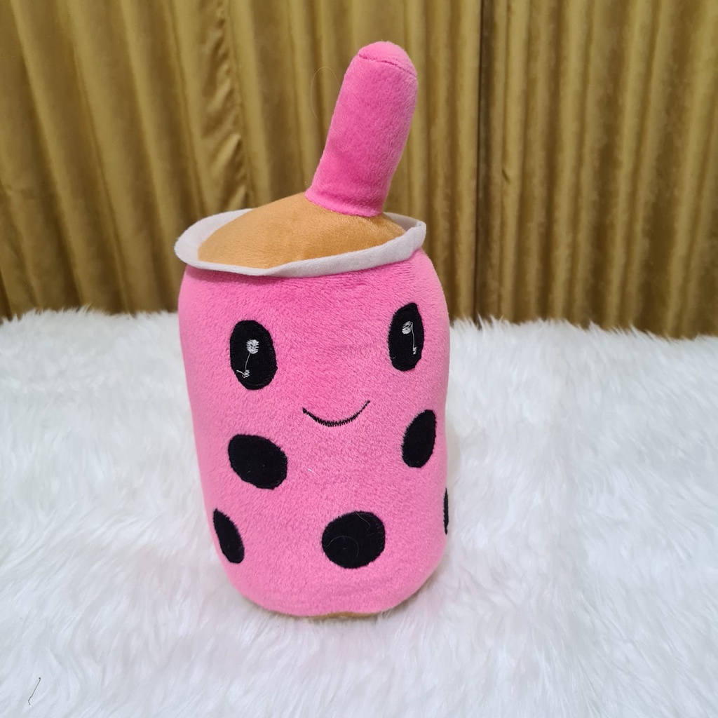 Boneka Boba Viral 35cm Boba Doll Minuman Boba Milk Tea