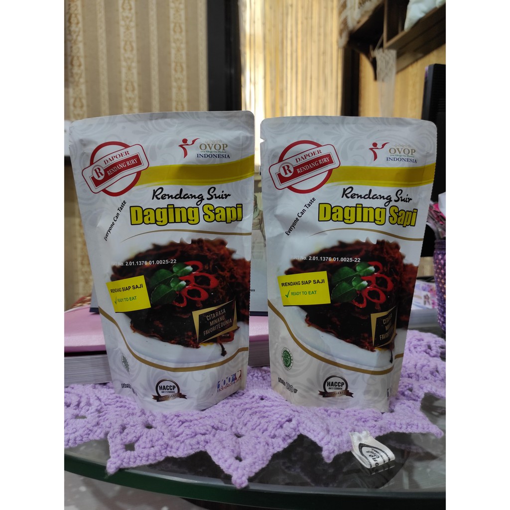 

RENDANG SUIR DAGING SAPI by DAPOER RENDANG RIRY