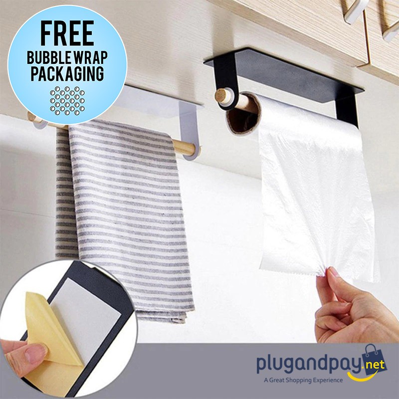 Gantungan Tempat Tisu Toilet Handuk Serbaguna Model Roll - pnp gadget